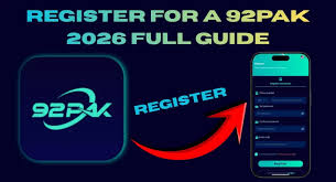 92Pak Register New Account